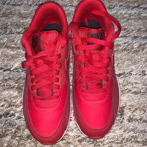 Nike Air Max 90 GS Leather Gym Red